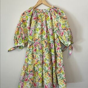 AMUR Women’s Zayn Natural Jungle Day Dress Multicolor 8